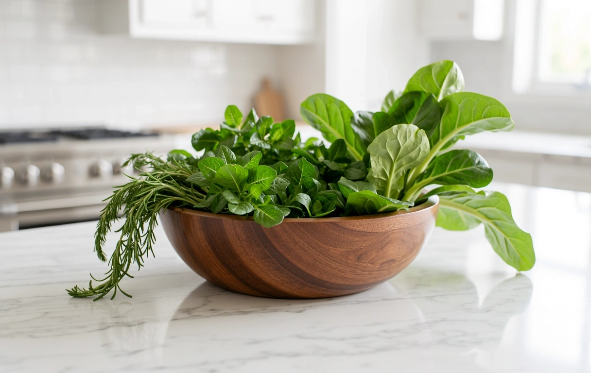 Świeże składniki diety